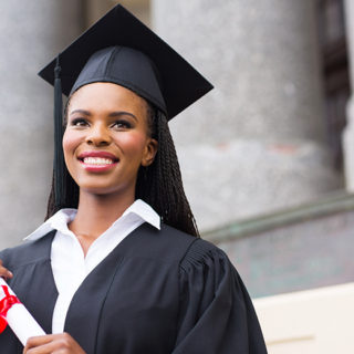 Women graduating a part of her life phases